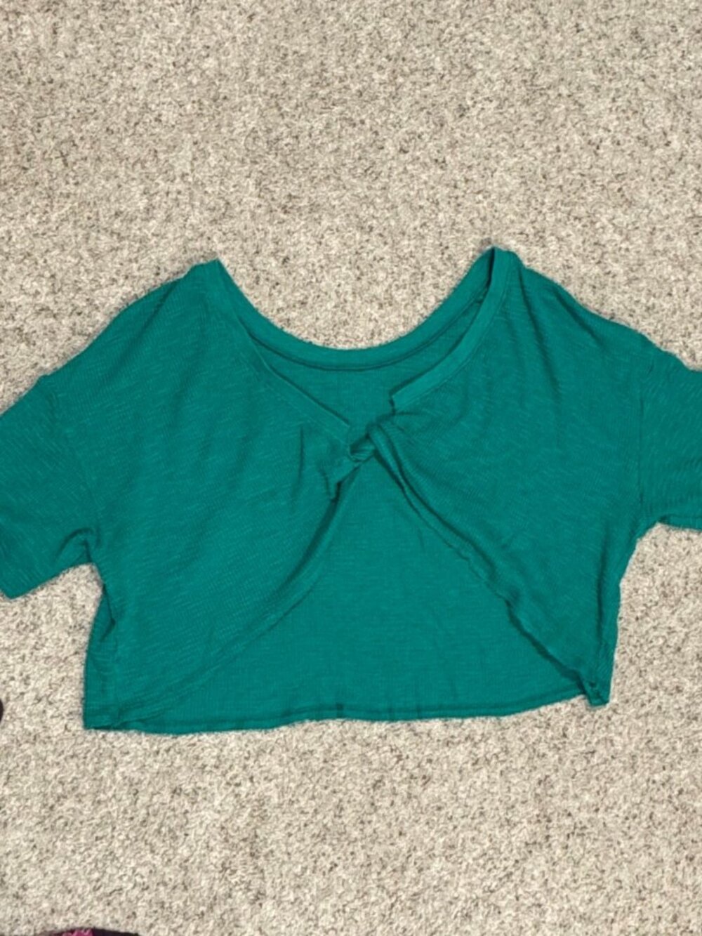 Aerie Flip-Out Reversible T-Shirt- Green, L